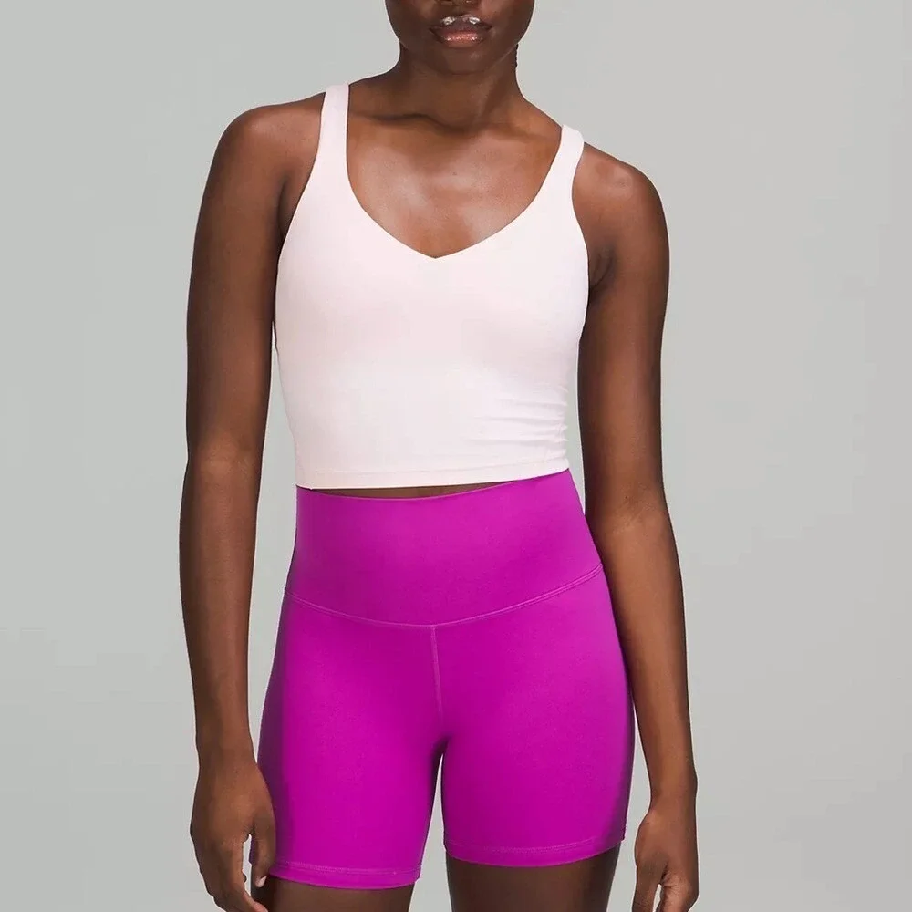 lululemon Align Tank‎ Top strawberry milkshake pink size 0 xs $68 - Picture 2 of 7